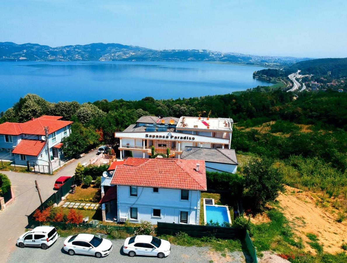 Sapanca Manzara Villa 1 Isitma Havuzlu Extérieur photo